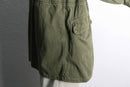 60's "M-64" French army cotton field hoodie jacket