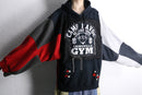 ''Re:make''multicolored over size hoodie