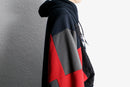 ''Re:make''multicolored over size hoodie