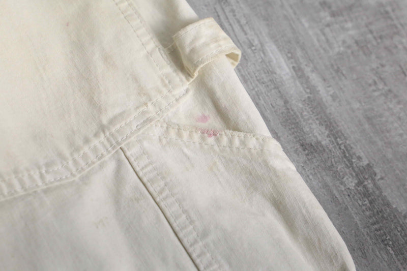 2000s Levi's silver tab white color "carpenter"