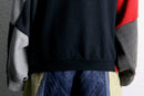 ''Re:make''multicolored over size hoodie