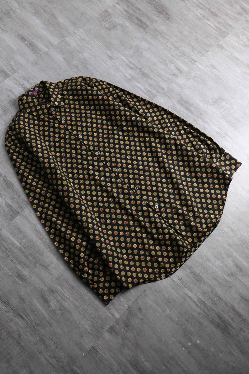 "Paul Smith" design dot total pattern shirt