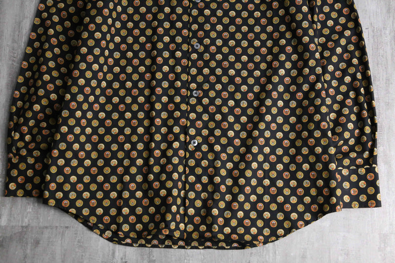"Paul Smith" design dot total pattern shirt