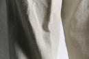 "DOCKERS" natural linen no-tuck wide tapered slacks