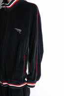 black velour track set-up