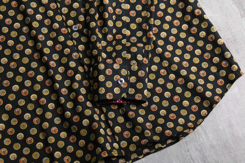 "Paul Smith" design dot total pattern shirt