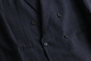 1990s MANI check double tailored jacket