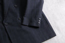 1990s MANI check double tailored jacket