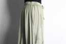pistàcchio green stitch&switch easy long skirts