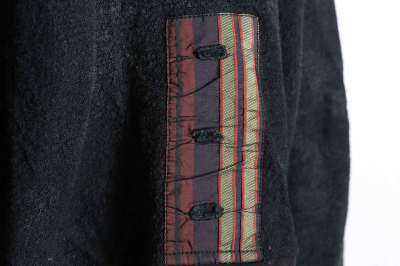 deformation wool × cotton shirt jacket