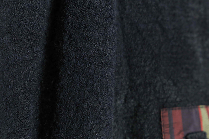 deformation wool × cotton shirt jacket