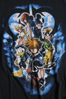 2000s KINGDOM HEARTS character tee