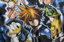 2000s KINGDOM HEARTS character tee