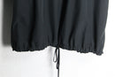 15ss “UNUSED” black long anorak parka