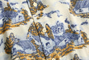 70’s all pattern poly cotton shirt