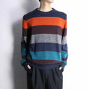 "LAND'S END" mulch color border knit