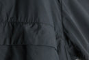 15ss “UNUSED” black long anorak parka