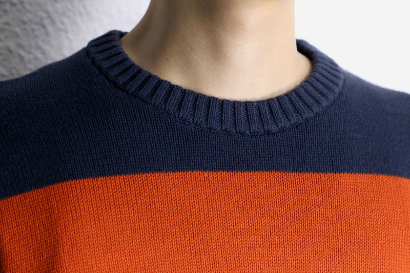 "LAND'S END" mulch color border knit
