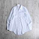 70’s “Arrow” light blue full pattern shirt