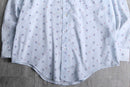 70’s “Arrow” light blue full pattern shirt
