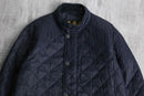 “BARBOUR” black quilting jacket