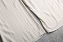 ecru rayon linen wide easy pant