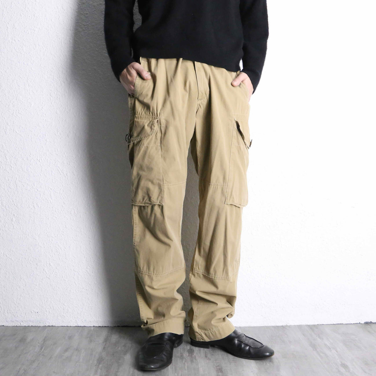 Polo Ralph Lauren & co.” beige sampling cargo pants