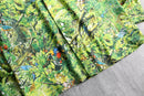 70's jungle puttern big collar L/S shirt