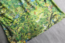 70's jungle puttern big collar L/S shirt