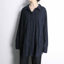 square button design tuxedo shirt