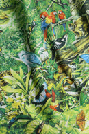 70's jungle puttern big collar L/S shirt