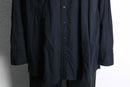 square button design tuxedo shirt