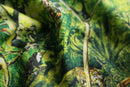 70's jungle puttern big collar L/S shirt