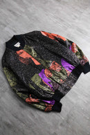 picasso like pattern blouson