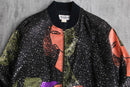 picasso like pattern blouson