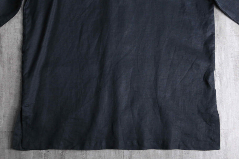 black front fly shirt jacket