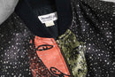 picasso like pattern blouson