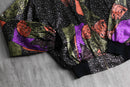 picasso like pattern blouson