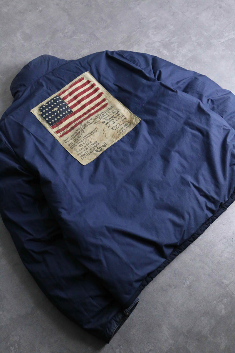 "Polo Jeans" reversible short down jacket