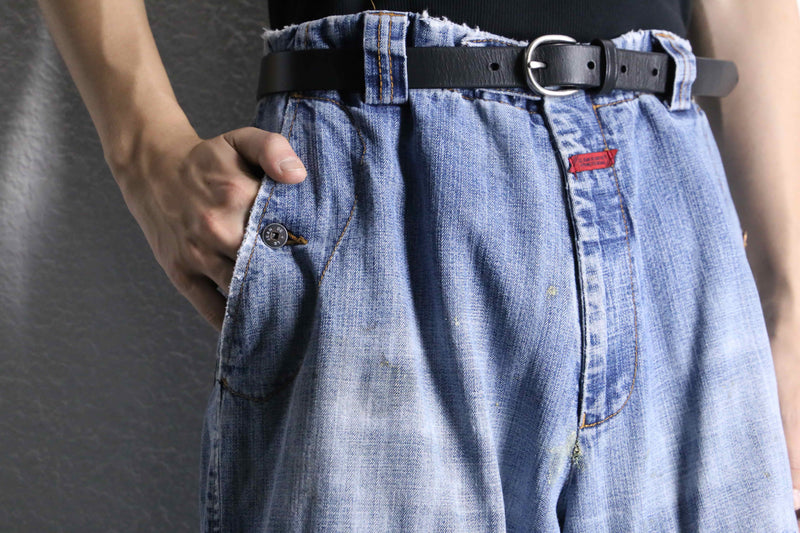 1990s Marithe + Francois Girbaud shuttle pants DAMAGE