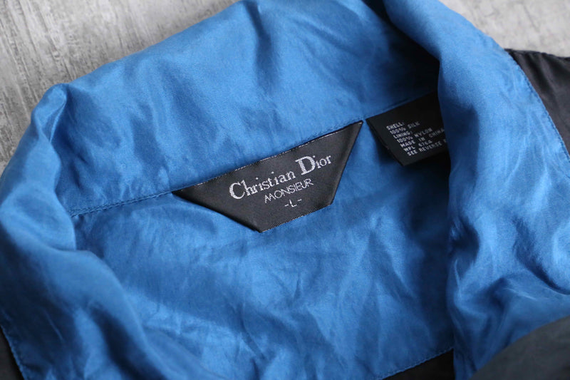 “Christian Dior” line design silk blouson