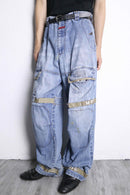 1990s Marithe + Francois Girbaud shuttle pants DAMAGE