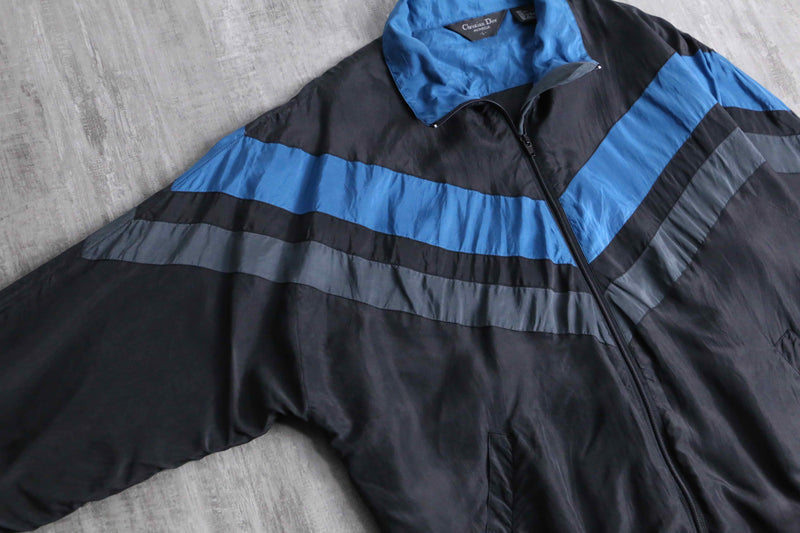 “Christian Dior” line design silk blouson