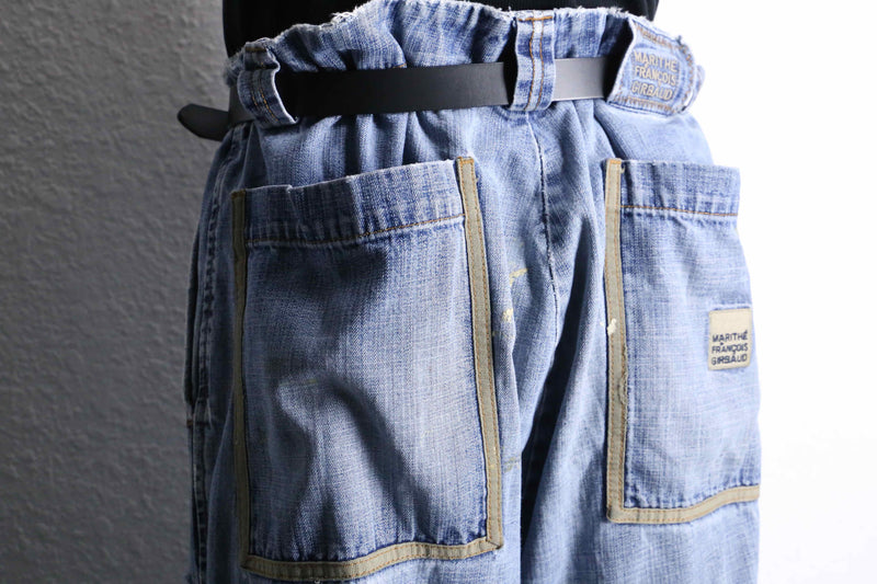 1990s Marithe + Francois Girbaud shuttle pants DAMAGE
