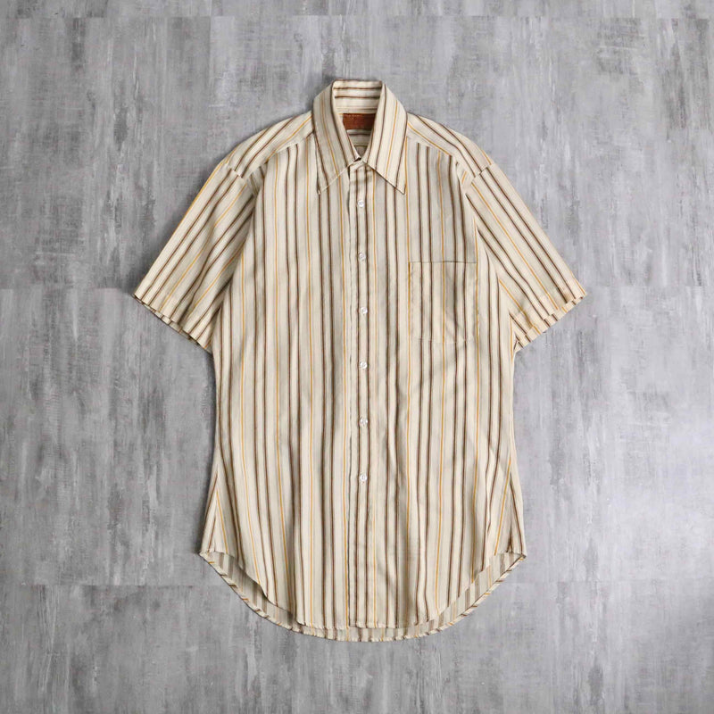 70’s “Sears” stripe pattern S/S shirt