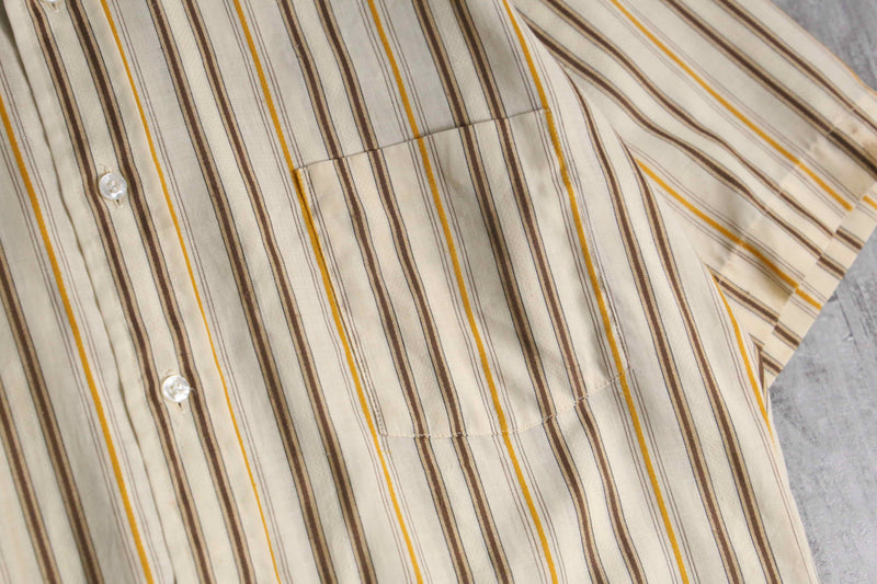 70’s “Sears” stripe pattern S/S shirt