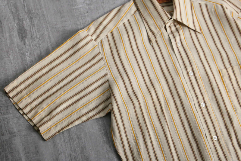 70’s “Sears” stripe pattern S/S shirt