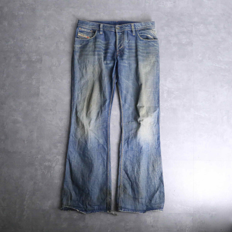 "DIESEL"flare denim pants