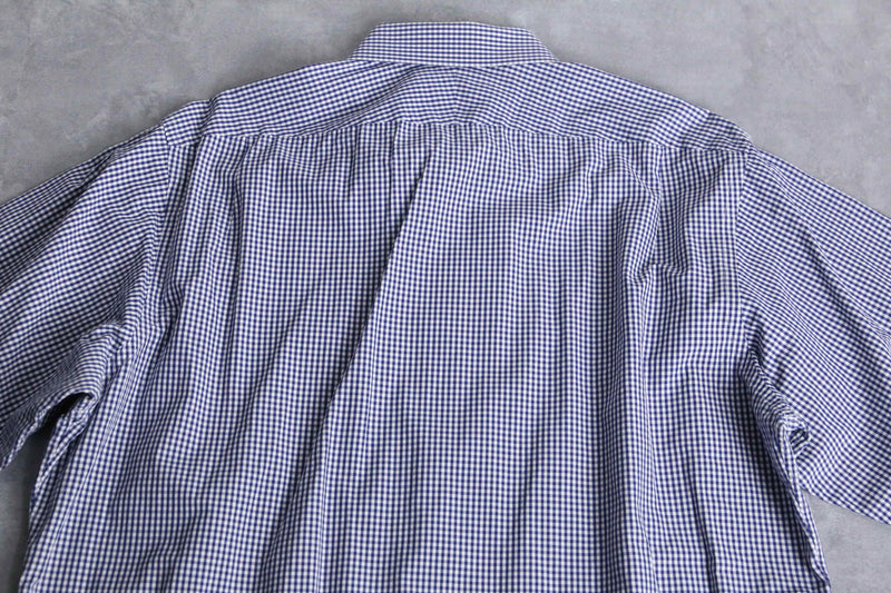 “Ralph Lauren purple label” gingham check shirt