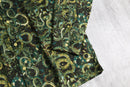 2000s I.N.C abstract pattern open collar shirt